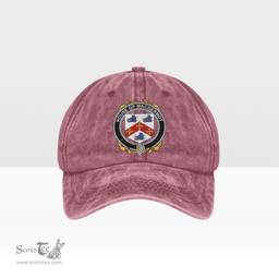 Irish House of MACDERMOT Coat of Arms Family Crest Ireland Denim Cap