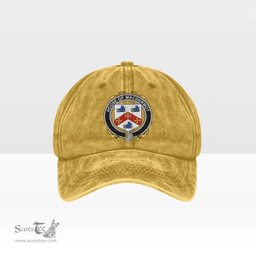 Irish House of MACDERMOT Coat of Arms Family Crest Ireland Denim Cap