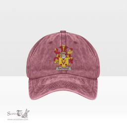 Irish Haltridge Coat of Arms Family Crest Ireland Denim Cap