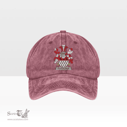 Irish Fitz Oliver Coat of Arms Family Crest Ireland Denim Cap