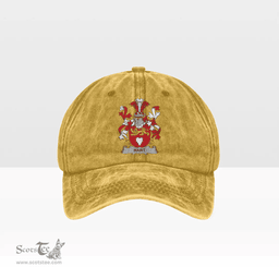 Irish Hart or O Hart Coat of Arms Family Crest Ireland Denim Cap