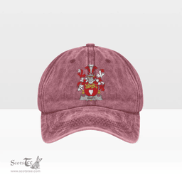 Irish Hart or O Hart Coat of Arms Family Crest Ireland Denim Cap