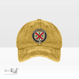 Irish House of KEATING Coat of Arms Family Crest Ireland Denim Cap