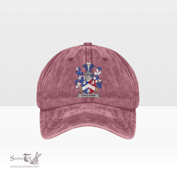 Irish Halligan or O Halligan Coat of Arms Family Crest Ireland Denim Cap