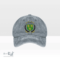 Irish House of O HORAN Coat of Arms Family Crest Ireland Denim Cap