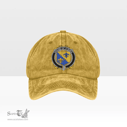 Irish House of O SHEA Coat of Arms Family Crest Ireland Denim Cap