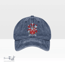 Irish Lambert Coat of Arms Family Crest Ireland Denim Cap