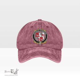Irish House of O RIORDAN Coat of Arms Family Crest Ireland Denim Cap
