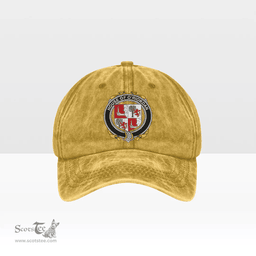 Irish House of O RIORDAN Coat of Arms Family Crest Ireland Denim Cap
