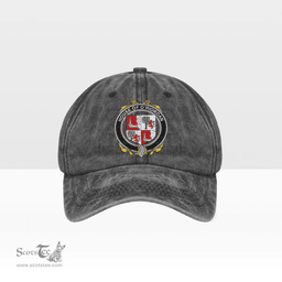 Irish House of O RIORDAN Coat of Arms Family Crest Ireland Denim Cap