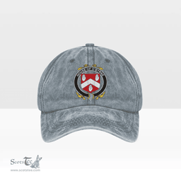 Irish House of O BYRNE Coat of Arms Family Crest Ireland Denim Cap