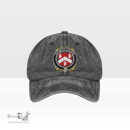 Irish House of O BYRNE Coat of Arms Family Crest Ireland Denim Cap