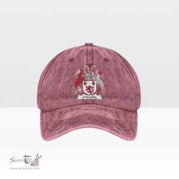 Irish McCauley Coat of Arms Family Crest Ireland Denim Cap
