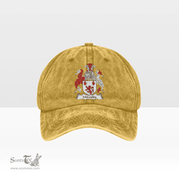 Irish McCauley Coat of Arms Family Crest Ireland Denim Cap