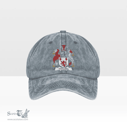 Irish McCauley Coat of Arms Family Crest Ireland Denim Cap