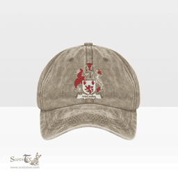 Irish McCauley Coat of Arms Family Crest Ireland Denim Cap