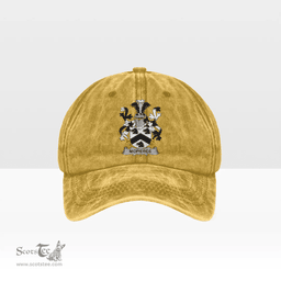 Irish McPierce or Pierce Coat of Arms Family Crest Ireland Denim Cap