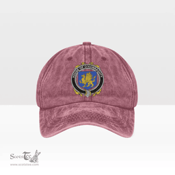 Irish House of O HANRAGHTY Coat of Arms Family Crest Ireland Denim Cap