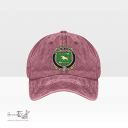 Irish House of O HANLY Coat of Arms Family Crest Ireland Denim Cap