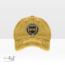 Irish House of O CARROLL Coat of Arms Family Crest Ireland Denim Cap
