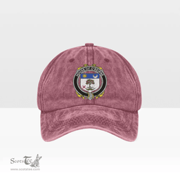 Irish House of O BEIRNE Coat of Arms Family Crest Ireland Denim Cap