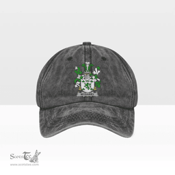 Irish McGarry or Garry Coat of Arms Family Crest Ireland Denim Cap
