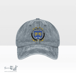 Irish House of O MEAGHER Coat of Arms Family Crest Ireland Denim Cap