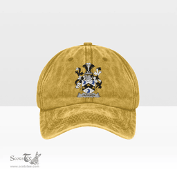 Irish Jackson Coat of Arms Family Crest Ireland Denim Cap