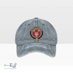 Irish House of REDMOND Coat of Arms Family Crest Ireland Denim Cap