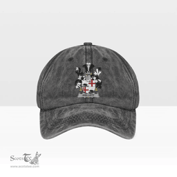 Irish Kellett Coat of Arms Family Crest Ireland Denim Cap