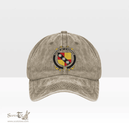Irish House of O HANNON Coat of Arms Family Crest Ireland Denim Cap