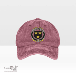 Irish House of O MORAN Coat of Arms Family Crest Ireland Denim Cap