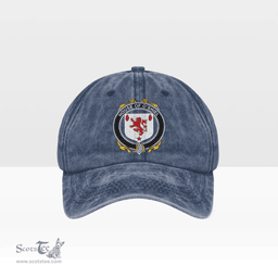 Irish House of O SHIEL Coat of Arms Family Crest Ireland Denim Cap