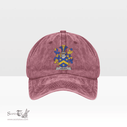 Irish Lecky or Lackey Coat of Arms Family Crest Ireland Denim Cap