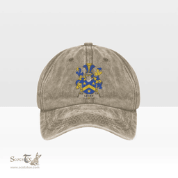 Irish Lecky or Lackey Coat of Arms Family Crest Ireland Denim Cap