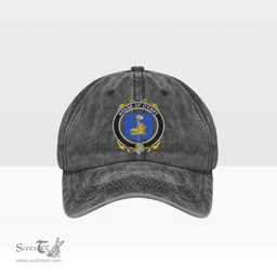 Irish House of O FAHY Coat of Arms Family Crest Ireland Denim Cap