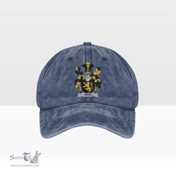 Irish King Coat of Arms Family Crest Ireland Denim Cap