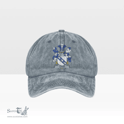 Irish Lowe Coat of Arms Family Crest Ireland Denim Cap