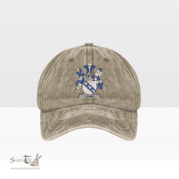 Irish Lowe Coat of Arms Family Crest Ireland Denim Cap