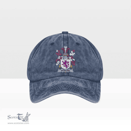 Irish McMore or More Coat of Arms Family Crest Ireland Denim Cap