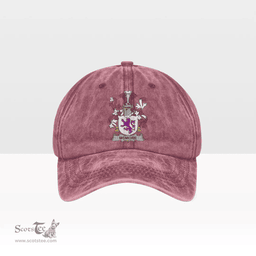 Irish McMore or More Coat of Arms Family Crest Ireland Denim Cap