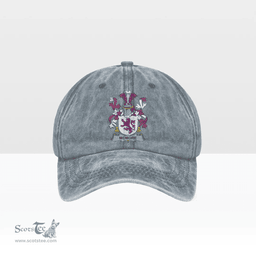 Irish McMore or More Coat of Arms Family Crest Ireland Denim Cap