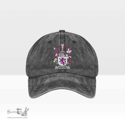 Irish McMore or More Coat of Arms Family Crest Ireland Denim Cap