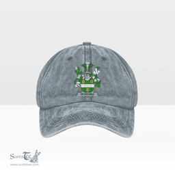 Irish McKenna or Kennagh Coat of Arms Family Crest Ireland Denim Cap