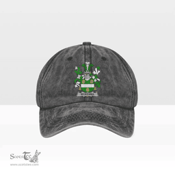 Irish McKenna or Kennagh Coat of Arms Family Crest Ireland Denim Cap