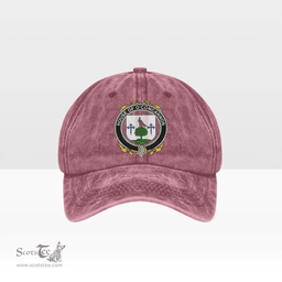 Irish House of O CONCANNON Coat of Arms Family Crest Ireland Denim Cap