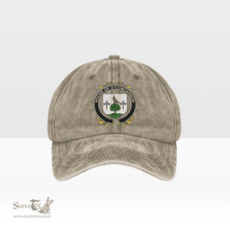 Irish House of O CONCANNON Coat of Arms Family Crest Ireland Denim Cap