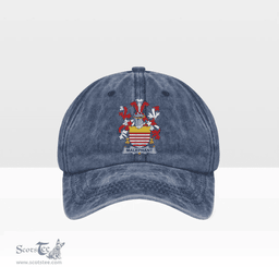 Irish Malaphant Coat of Arms Family Crest Ireland Denim Cap
