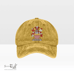Irish Malaphant Coat of Arms Family Crest Ireland Denim Cap
