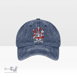 Irish Lord Coat of Arms Family Crest Ireland Denim Cap